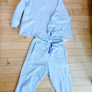 Xirena Crosby sweats and Honor sweatshirt